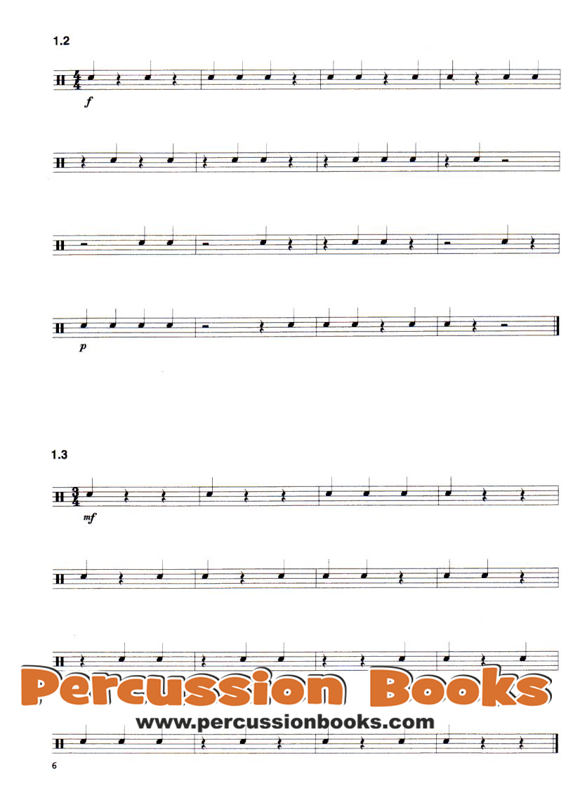 Snare Drum Studies A Sample 1